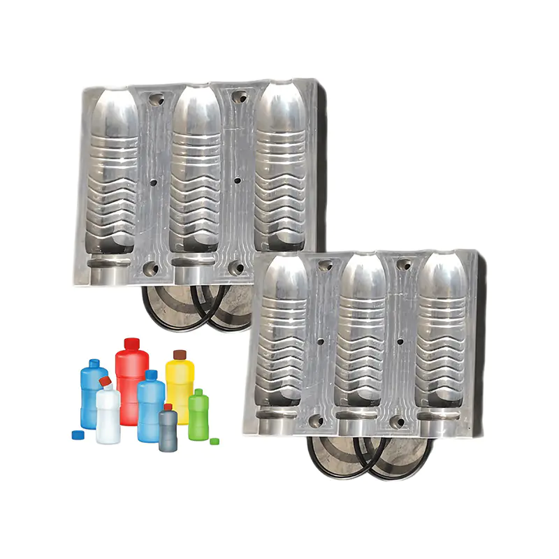 Moule de soufflage linéaire automatique à 3 cavités