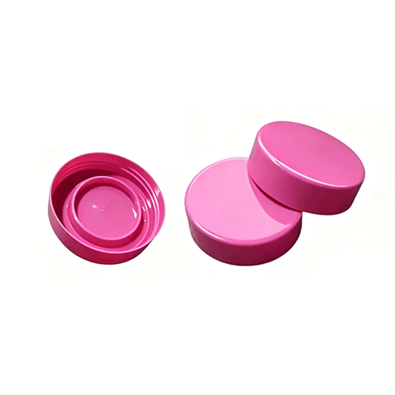 Moule d'injection de bouchon de pot en plastique à bouche large multi-cavités, moule de couvercle de bouteille ronde cosmétique